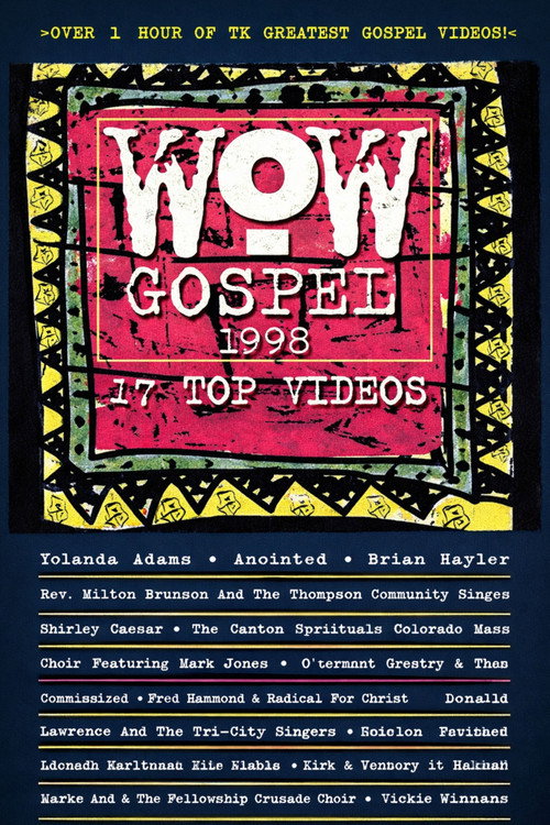 WOW Gospel 1998 (1998) movie poster