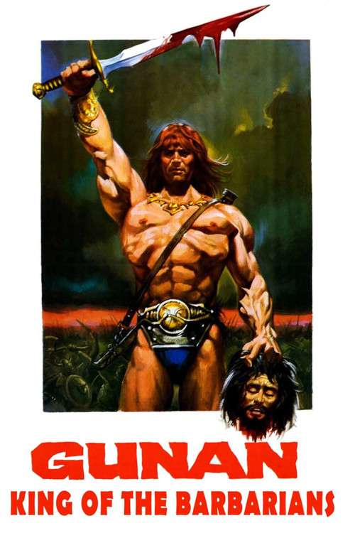 Gunan, King of the Barbarians (1982) movie poster