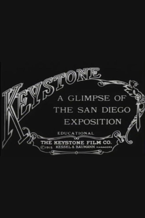 A Glimpse of the San Diego Exposition (1915) movie poster