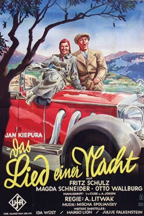 The Song of Night (1932) movie poster