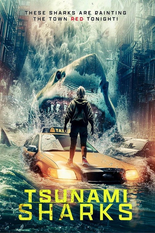 Tsunami Sharks (2024) movie poster