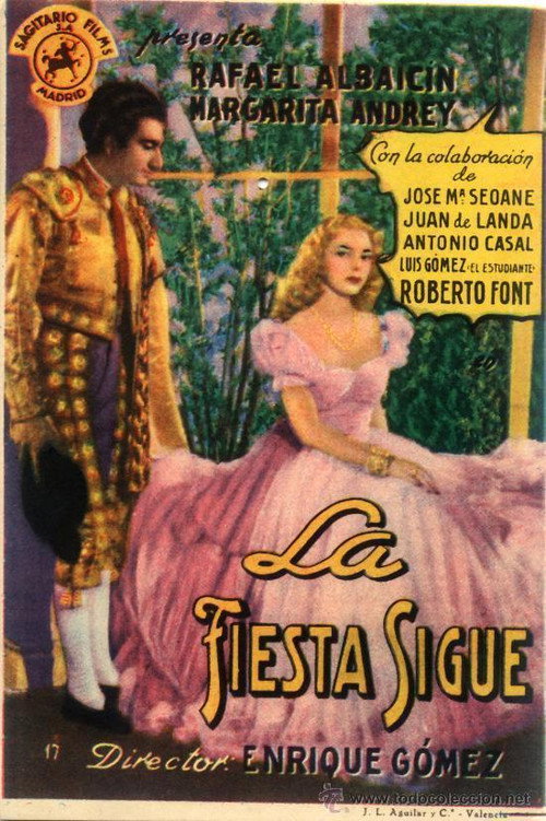 La fiesta sigue (1948) movie poster