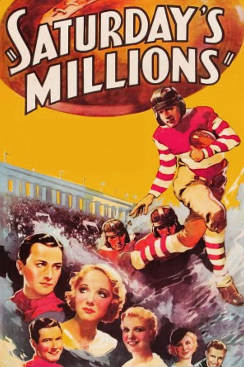Saturday's Millions (1933) movie poster