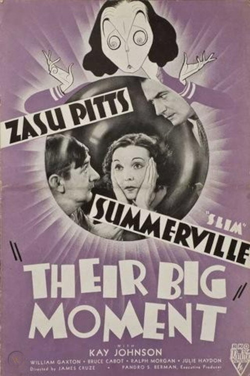Their Big Moment (1934) movie poster