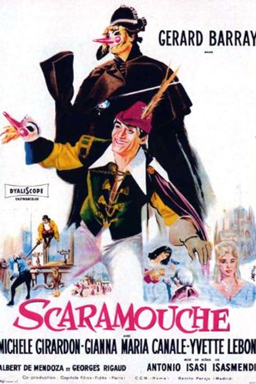 The Adventures of Scaramouche (1963) movie poster