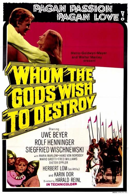 Whom the Gods Wish to Destroy (1966) movie poster