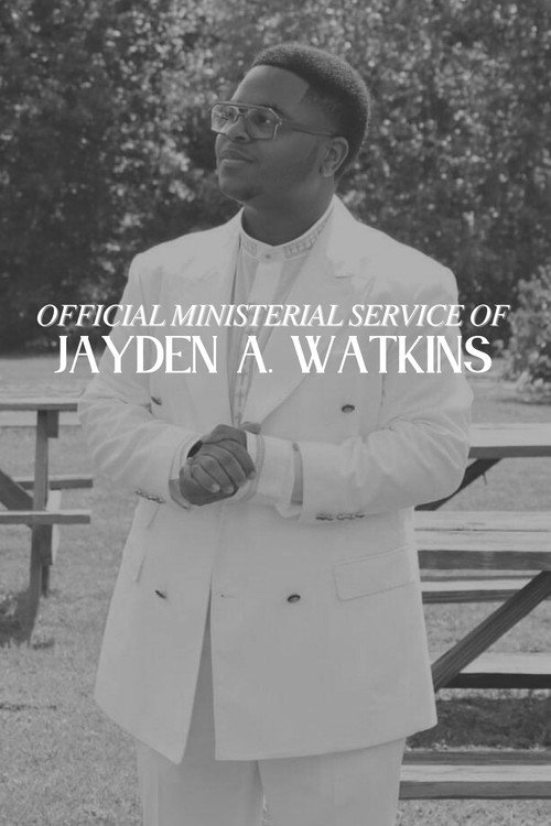 Official Ministerial Service of Jayden A. Watkins (2023) movie poster