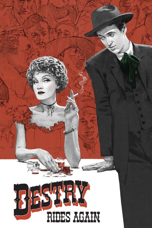 Destry Rides Again (1939) movie poster