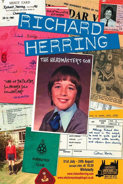 Richard Herring: The Headmaster's Son (2010) movie poster