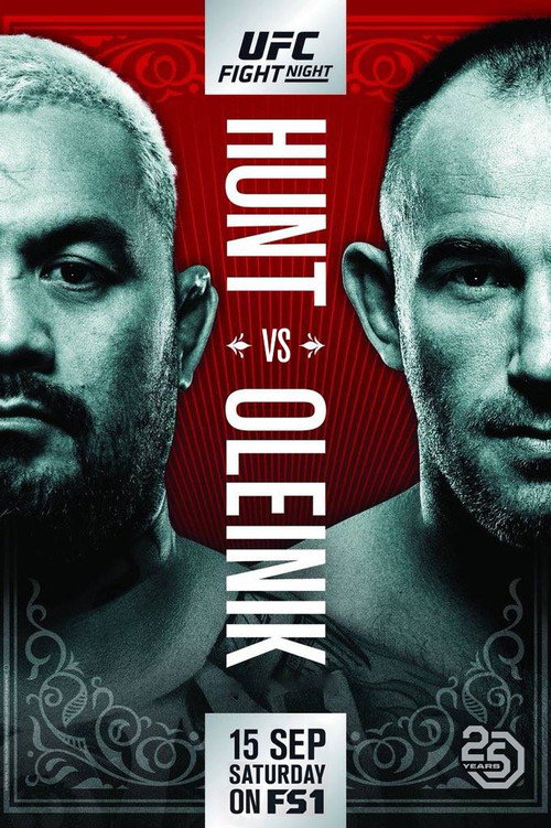 UFC Fight Night 136: Hunt vs. Oleinik (2018) movie poster