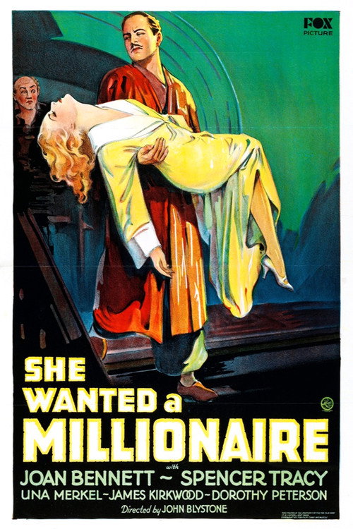 She Wanted a Millionaire (1932) movie poster