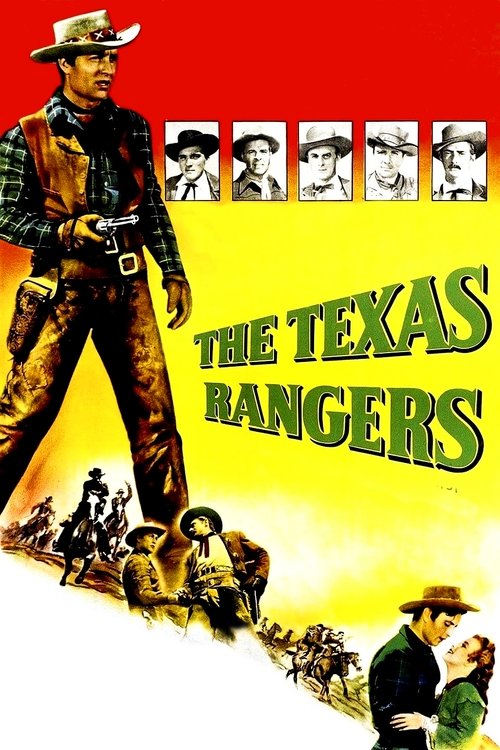 The Texas Rangers (1951) movie poster