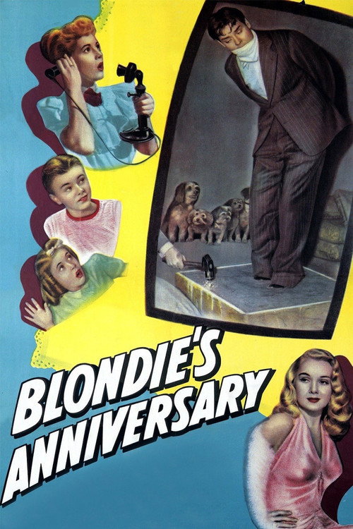 Blondie's Anniversary (1947) movie poster