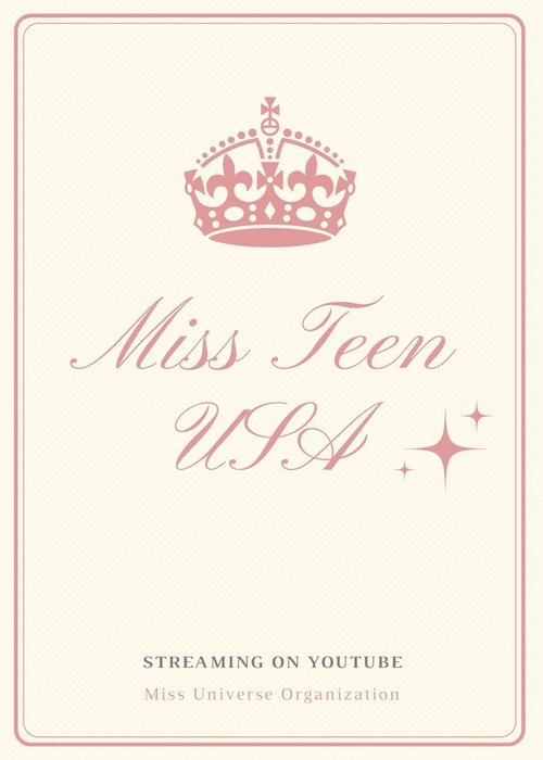 Miss Teen USA (1983) TV show poster