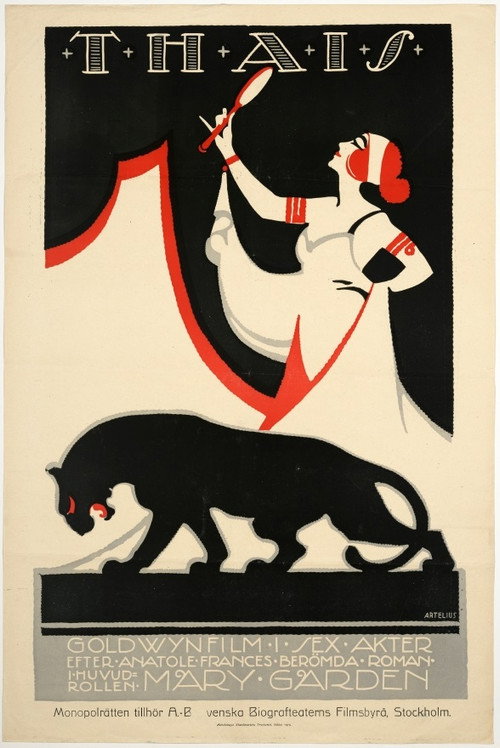Thais (1917) movie poster