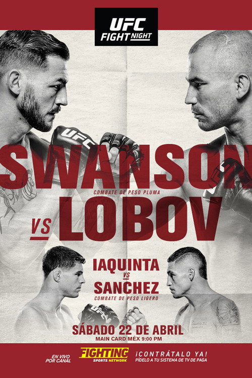UFC Fight Night 108: Swanson vs. Lobov (2017) movie poster