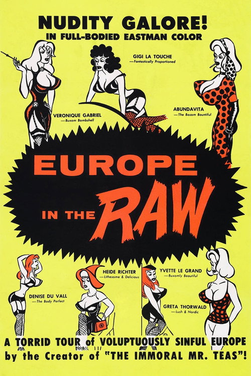 Europe in the Raw (1963) movie poster