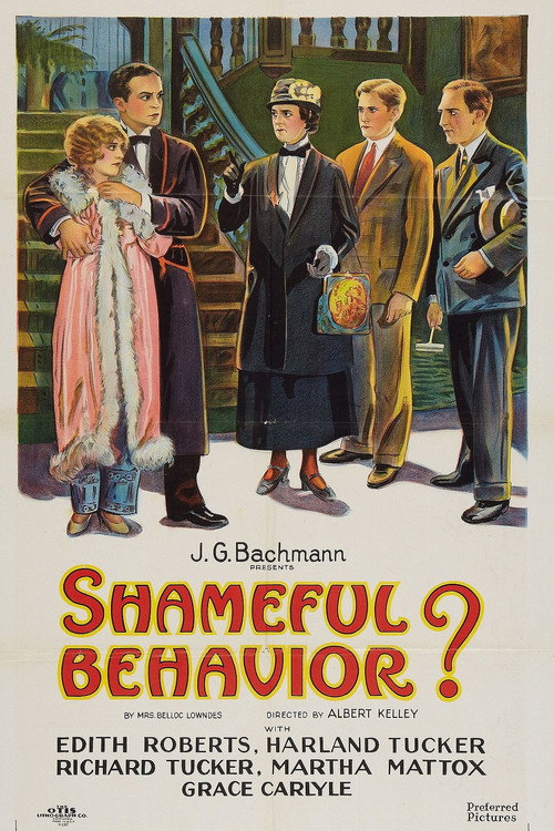 Shameful Behavior? (1926) movie poster