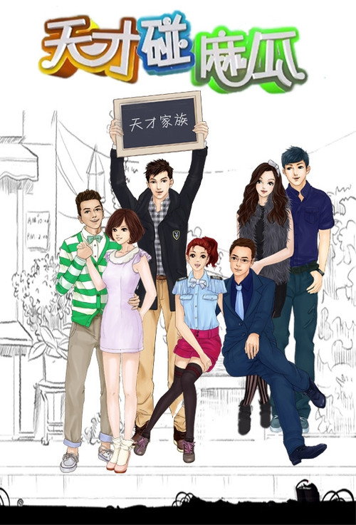 天才碰麻瓜 (2013) TV show poster