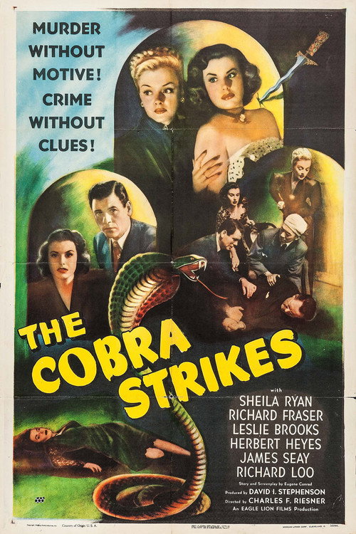 The Cobra Strikes (1948) movie poster