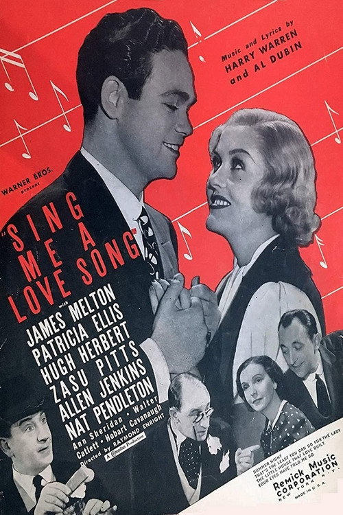 Sing Me a Love Song (1936) movie poster