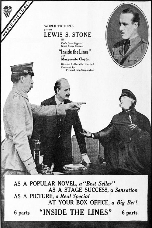 Inside the Lines (1918) movie poster