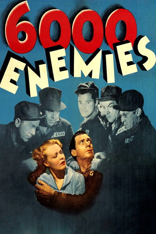 6,000 Enemies (1939) movie poster