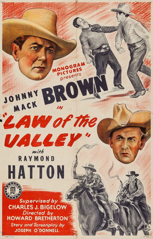 Law of the Valley (1944) movie poster